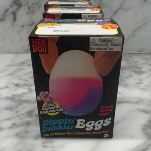 NeeDoh Dippin' Dazzler Eggs - Color Changing Squishy